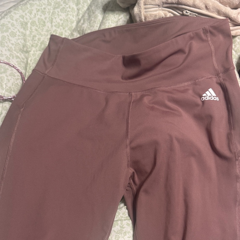Adidas Women Dusty Rose Leggings